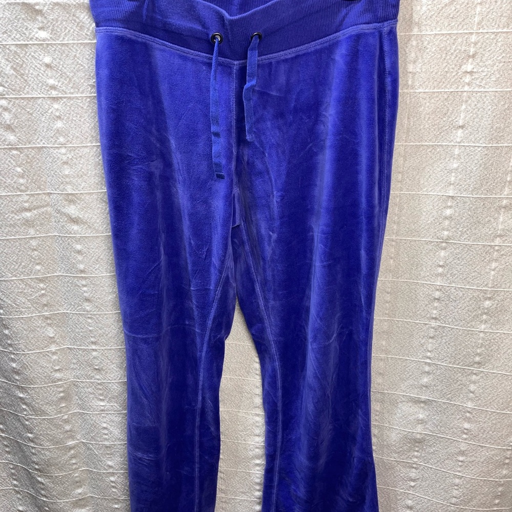 Tek Gear Royal Blue Velour Track Pants
